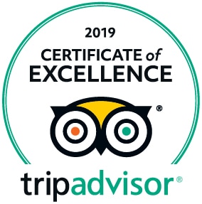 TripAdvisor Certificate of Excellent 2019